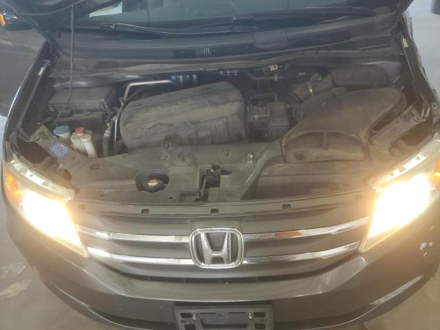 5FNRL5H93CB137115 - 2012 HONDA ODYSSEY TOURING GRAY photo 12