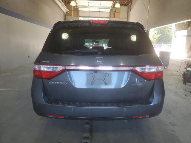 5FNRL5H93CB137115 - 2012 HONDA ODYSSEY TOURING GRAY photo 6