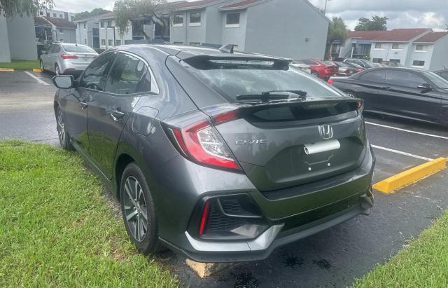 SHHFK7H38LU413364 - 2020 HONDA CIVIC LX GRAY photo 3