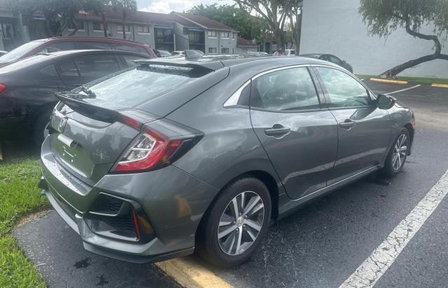 SHHFK7H38LU413364 - 2020 HONDA CIVIC LX GRAY photo 4