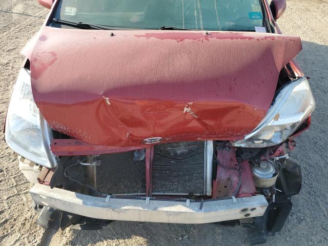 JTDKB20U663163535 - 2006 TOYOTA PRIUS RED photo 11