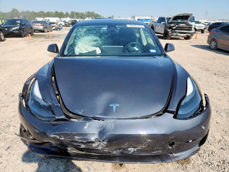 5YJ3E1EA8PF554856 - 2023 TESLA MODEL 3 Серый фото 5