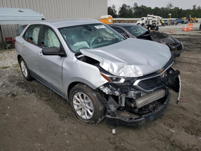 3GNAXHEV7MS106549 - 2021 CHEVROLET EQUINOX LS SILVER photo 4