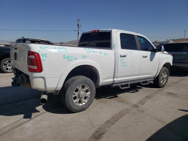 3C6UR5FL6MG606417 - 2021 RAM 2500 LARAMIE WHITE photo 3