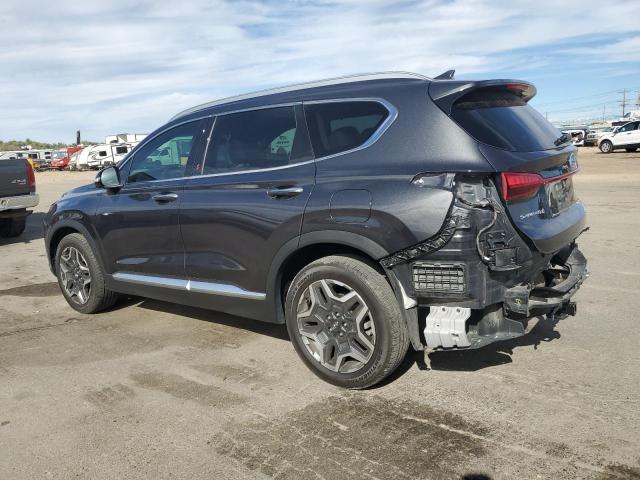 5NMS44AL8MH338796 - 2021 HYUNDAI SANTA FE LIMITED GRAY photo 2