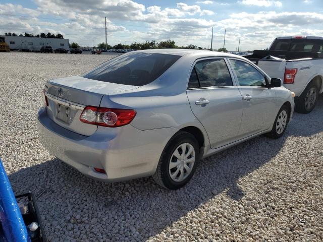 2T1BU4EE6DC018023 - 2013 TOYOTA COROLLA ba BASE GRAY photo 3