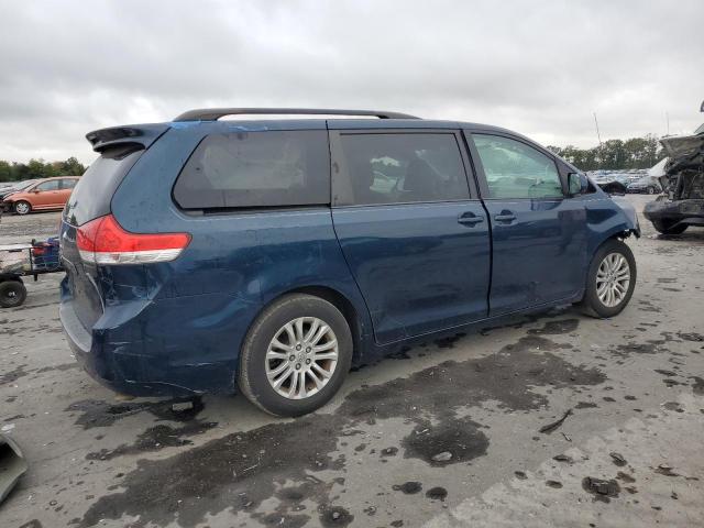 5TDYK3DC9CS248591 - 2012 TOYOTA SIENNA XLE Mavi foto 3