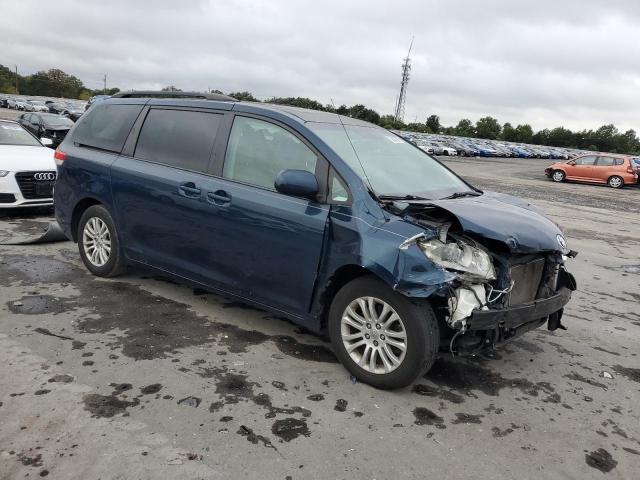 5TDYK3DC9CS248591 - 2012 TOYOTA SIENNA XLE Mavi foto 4