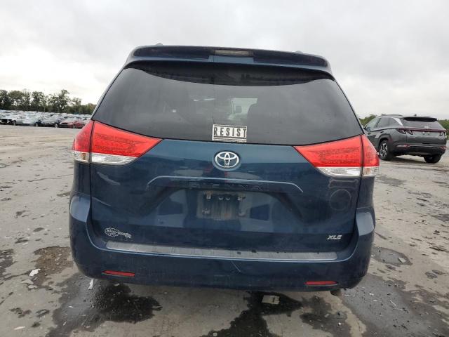 5TDYK3DC9CS248591 - 2012 TOYOTA SIENNA XLE Mavi foto 6