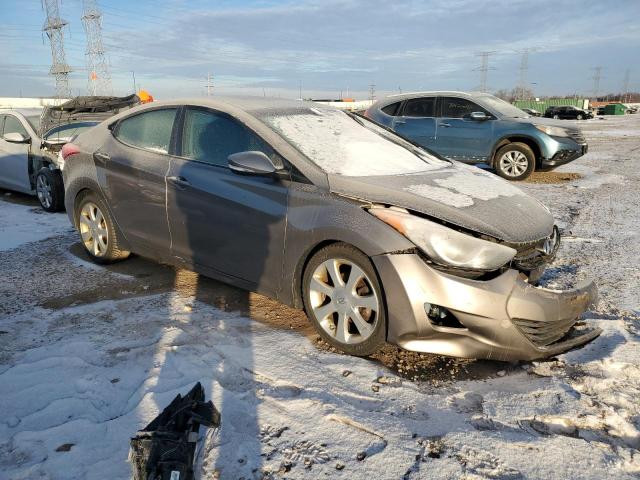 5NPDH4AE6DH367392 - 2013 HYUNDAI ELANTRA GLS GRAY photo 4