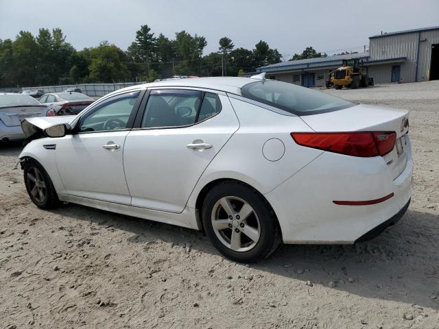 KNAGM4A71E5472804 - 2014 KIA OPTIMA LX WHITE photo 2