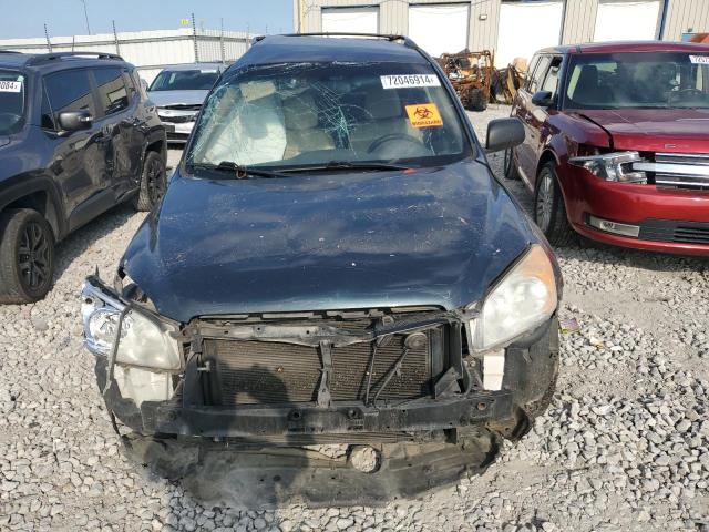 2T3ZF4DV9AW033157 - 2010 TOYOTA RAV4 BLUE photo 5