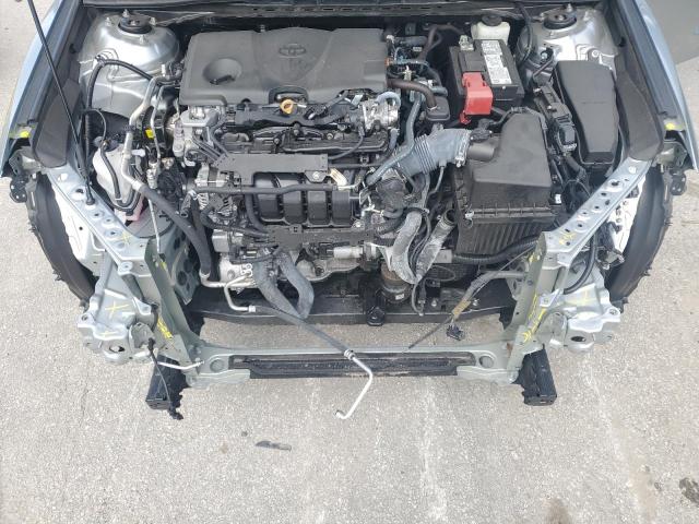 4T1G11AK4RU201354 - 2024 TOYOTA CAMRY SE NIGHT SHADE SILVER photo 11