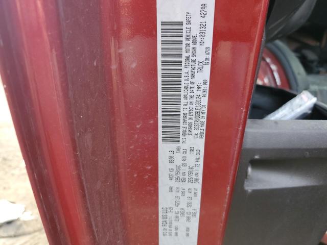 3C6TRVDG9LE133124 - 2020 RAM PROMASTER 2500 HIGH Rot Foto 13