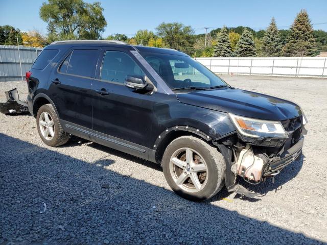 1FM5K8D88HGD94828 - 2017 FORD EXPLORER XLT Чорний фото 4