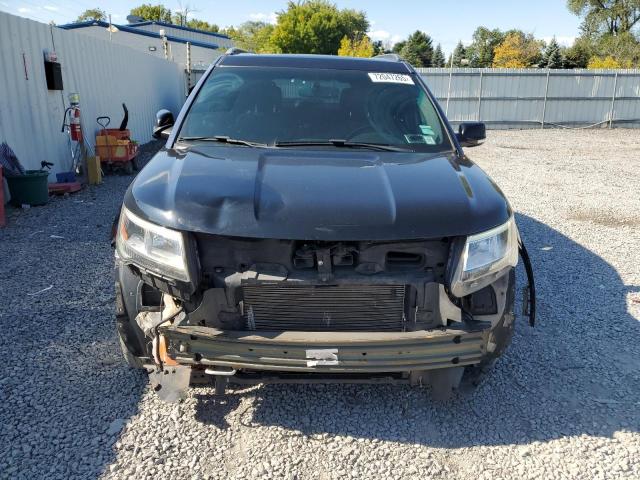 1FM5K8D88HGD94828 - 2017 FORD EXPLORER XLT Чорний фото 5