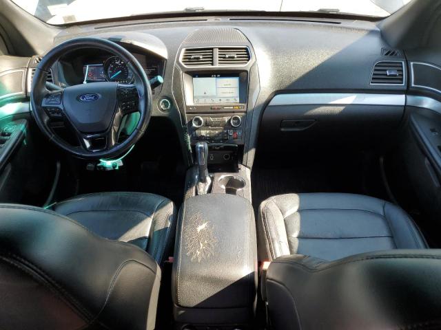 1FM5K8D88HGD94828 - 2017 FORD EXPLORER XLT Чорний фото 8