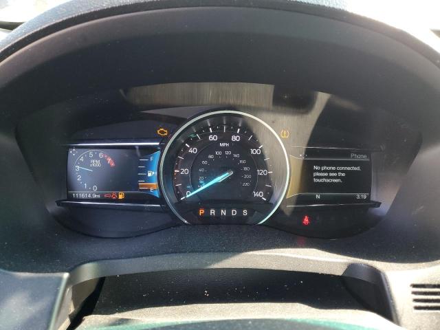 1FM5K8D88HGD94828 - 2017 FORD EXPLORER XLT Чорний фото 9