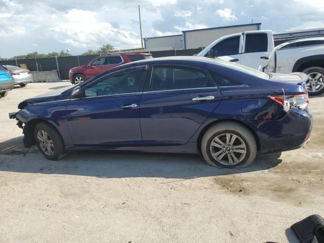 5NPEC4AB0EH896721 - 2014 HYUNDAI SONATA SE 蓝色 照片 2