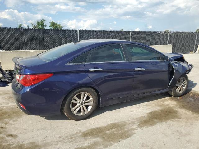 5NPEC4AB0EH896721 - 2014 HYUNDAI SONATA SE 蓝色 照片 3
