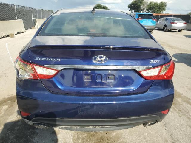 5NPEC4AB0EH896721 - 2014 HYUNDAI SONATA SE 蓝色 照片 6