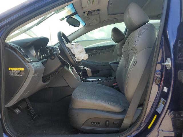 5NPEC4AB0EH896721 - 2014 HYUNDAI SONATA SE 蓝色 照片 7