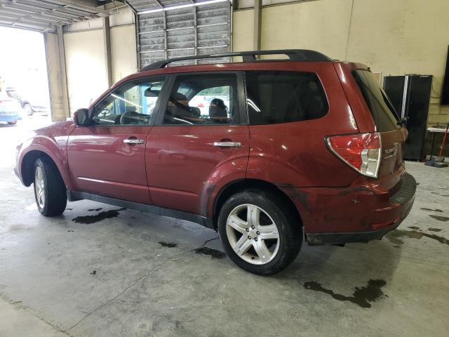 JF2SH6CC4AH910278 - 2010 SUBARU FORESTER 2.5X PREMIUM BURGUNDY photo 2