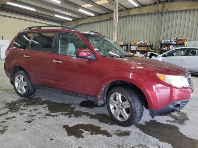 JF2SH6CC4AH910278 - 2010 SUBARU FORESTER 2.5X PREMIUM BURGUNDY photo 4