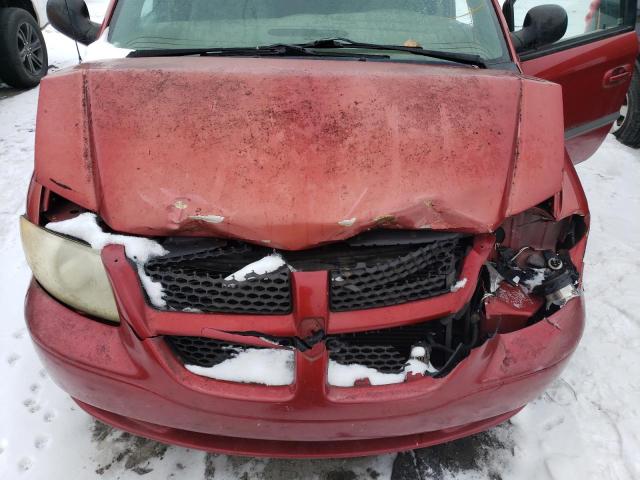 2B4GP44312R527699 - 2002 DODGE GRAND CARA SPORT RED photo 12