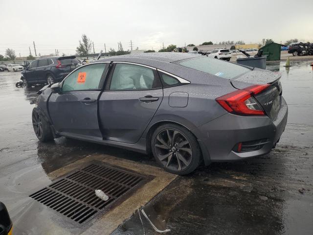 2HGFC2F82LH561487 - 2020 HONDA CIVIC SPORT Сұр фото 2