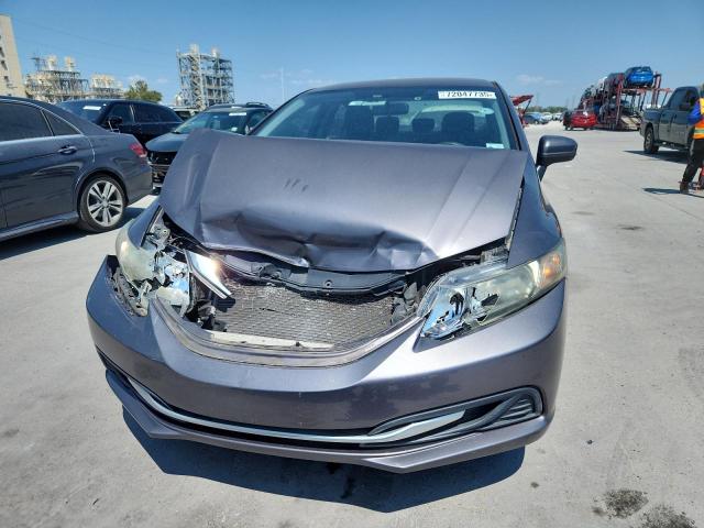 19XFB2F58FE063396 - 2015 HONDA CIVIC LX GRAY photo 5