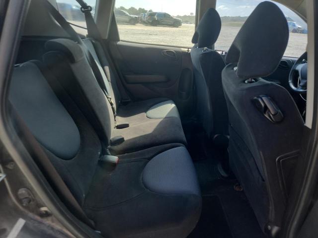 JHMGD38628S046621 - 2008 HONDA FIT SPORT შავი ფოტო 10