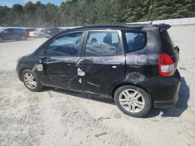 JHMGD38628S046621 - 2008 HONDA FIT SPORT შავი ფოტო 2