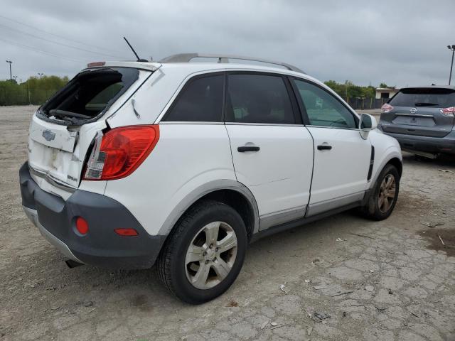 3GNAL2EK8ES565959 - 2014 CHEVROLET CAPTIVA LS WHITE photo 3