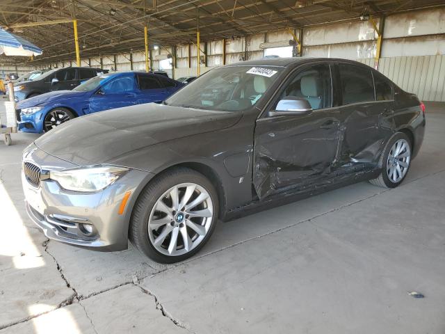 WBA8E1C53HK895238 - 2017 BMW 330E GRAY photo 1