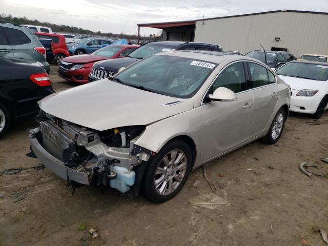 2G4GR5ER3C9191007 - 2012 BUICK REGAL თაფლისფერი ფოტო 1