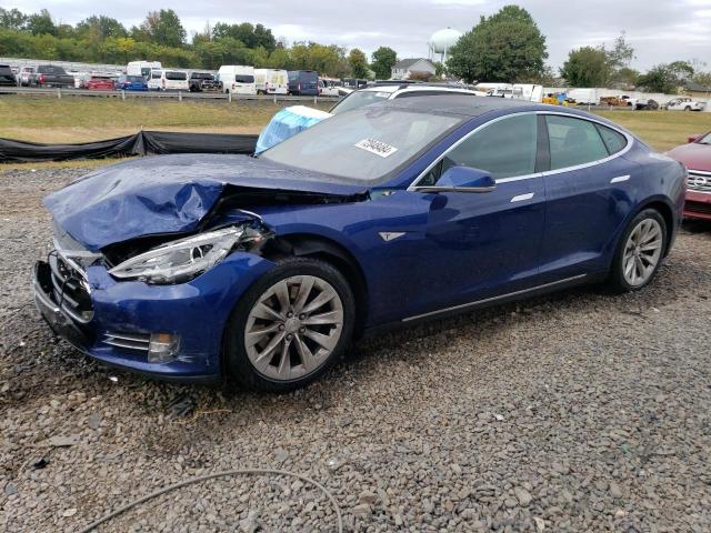 5YJSA1E28GF134935 - 2016 TESLA MODEL S BLUE photo 1