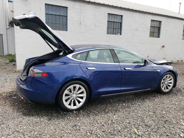 5YJSA1E28GF134935 - 2016 TESLA MODEL S BLUE photo 3