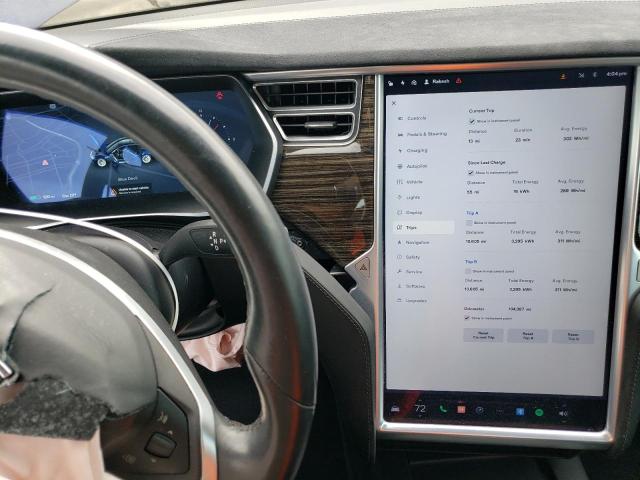 5YJSA1E28GF134935 - 2016 TESLA MODEL S BLUE photo 9