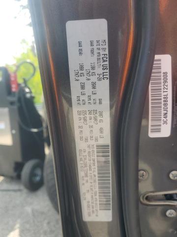 3C4NJDBB8LT229008 - 2020 JEEP COMPASS LATITUDE 灰色 照片 12