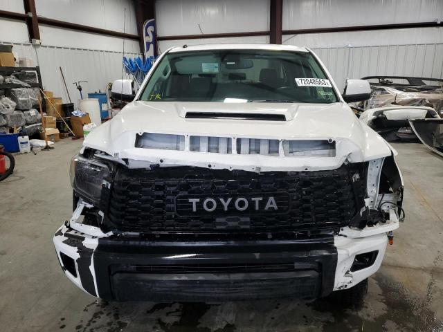 5TFDY5F14KX853633 - 2019 TOYOTA TUNDRA CREWMAX SR5 WHITE photo 5