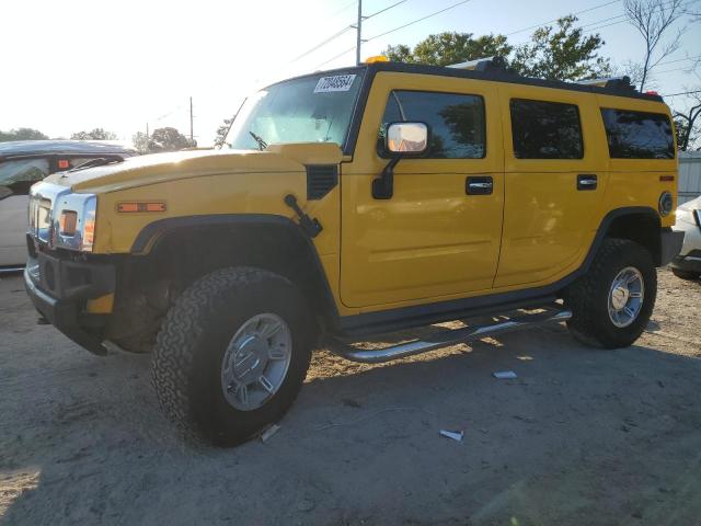 5GRGN23U23H145779 - 2003 HUMMER H2 YELLOW photo 1