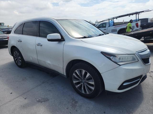 5FRYD3H43EB018239 - 2014 ACURA MDX TECHNOLOGY Blanco foto 4
