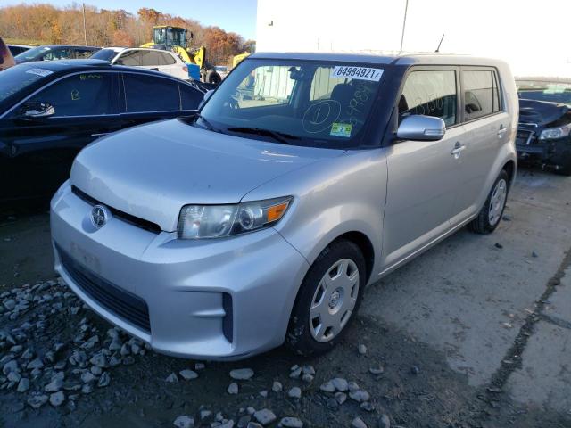 JTLZE4FE5CJ006950 - 2012 TOYOTA SCION XB SILVER photo 2
