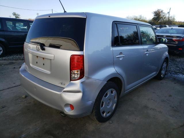 JTLZE4FE5CJ006950 - 2012 TOYOTA SCION XB SILVER photo 4
