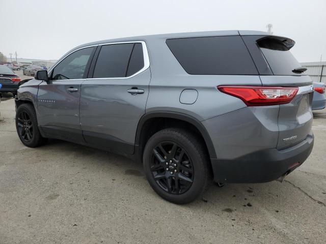 1GNERFKW8MJ131927 - 2021 CHEVROLET TRAVERSE LS GRAY photo 2