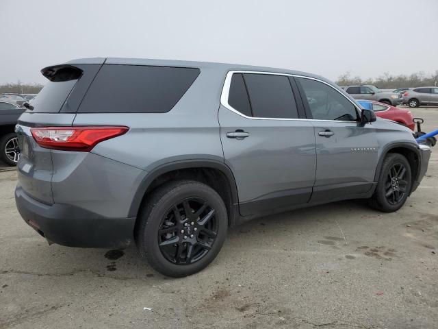 1GNERFKW8MJ131927 - 2021 CHEVROLET TRAVERSE LS GRAY photo 3