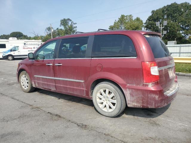 2C4RC1CG2CR134029 - 2012 CHRYSLER TOWN & COU TOURING L RED photo 2