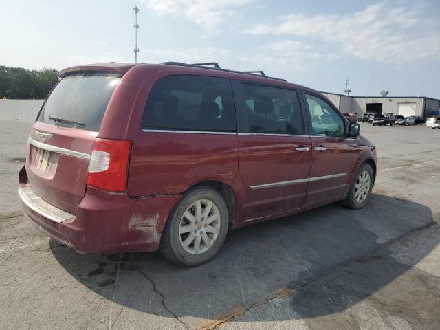 2C4RC1CG2CR134029 - 2012 CHRYSLER TOWN & COU TOURING L RED photo 3