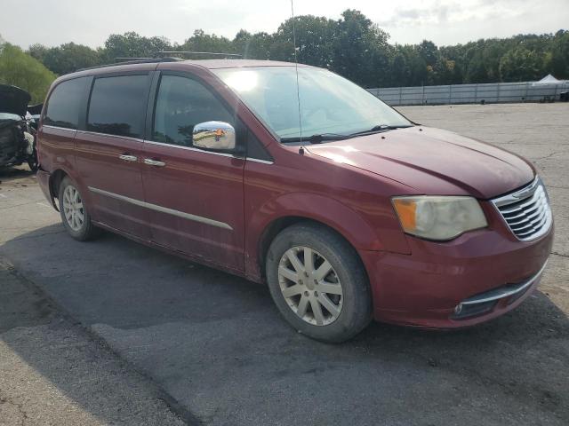 2C4RC1CG2CR134029 - 2012 CHRYSLER TOWN & COU TOURING L RED photo 4